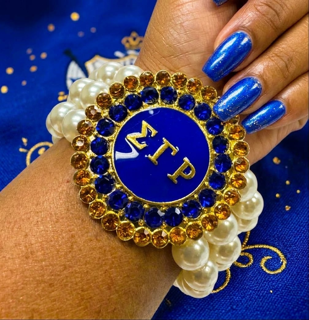 Large Sturdy Sigma Gamma Rho Bracelet