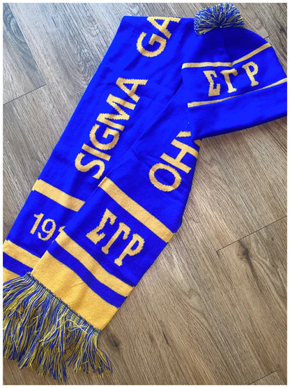 Sigma Gamma Rho Scarf Set