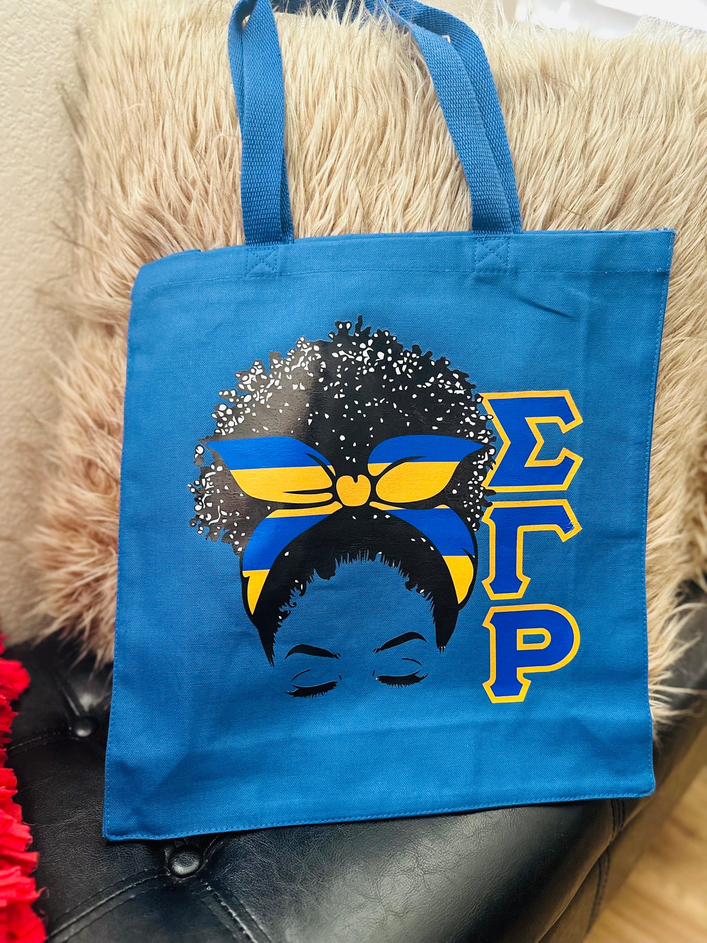 Sigma Gamma Rho Girl Tote