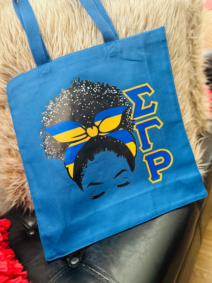 Sigma Gamma Rho Girl Tote