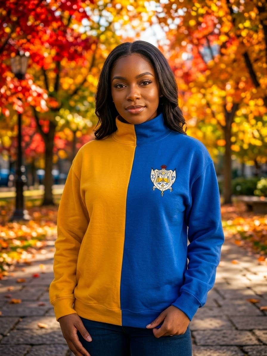 Two tone sweatshirt