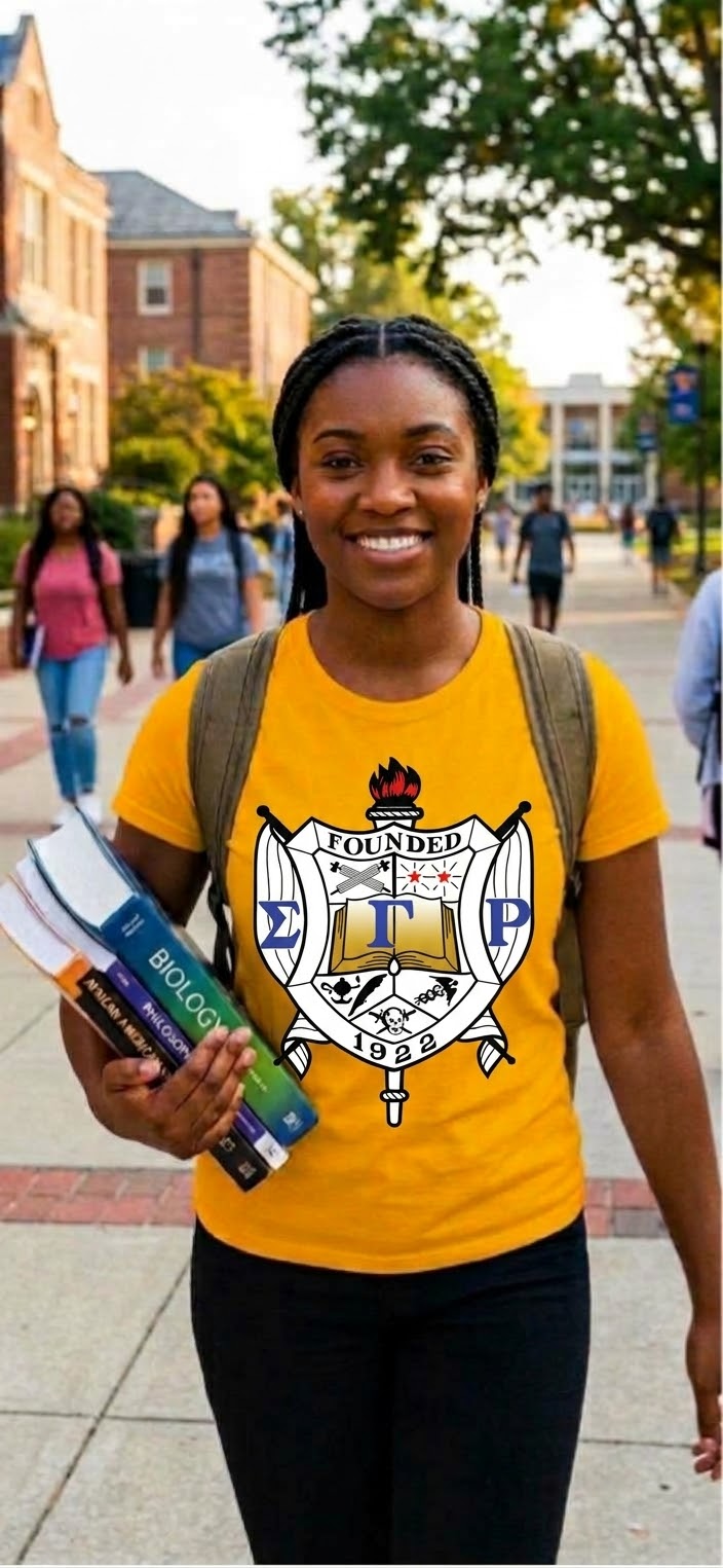 Sigma Gamma Rho shield Tshirt