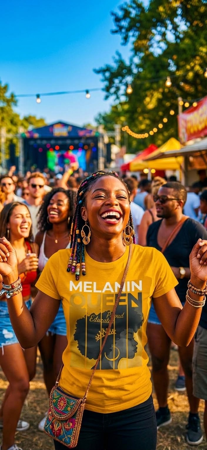 Melanin Queen T-shirt