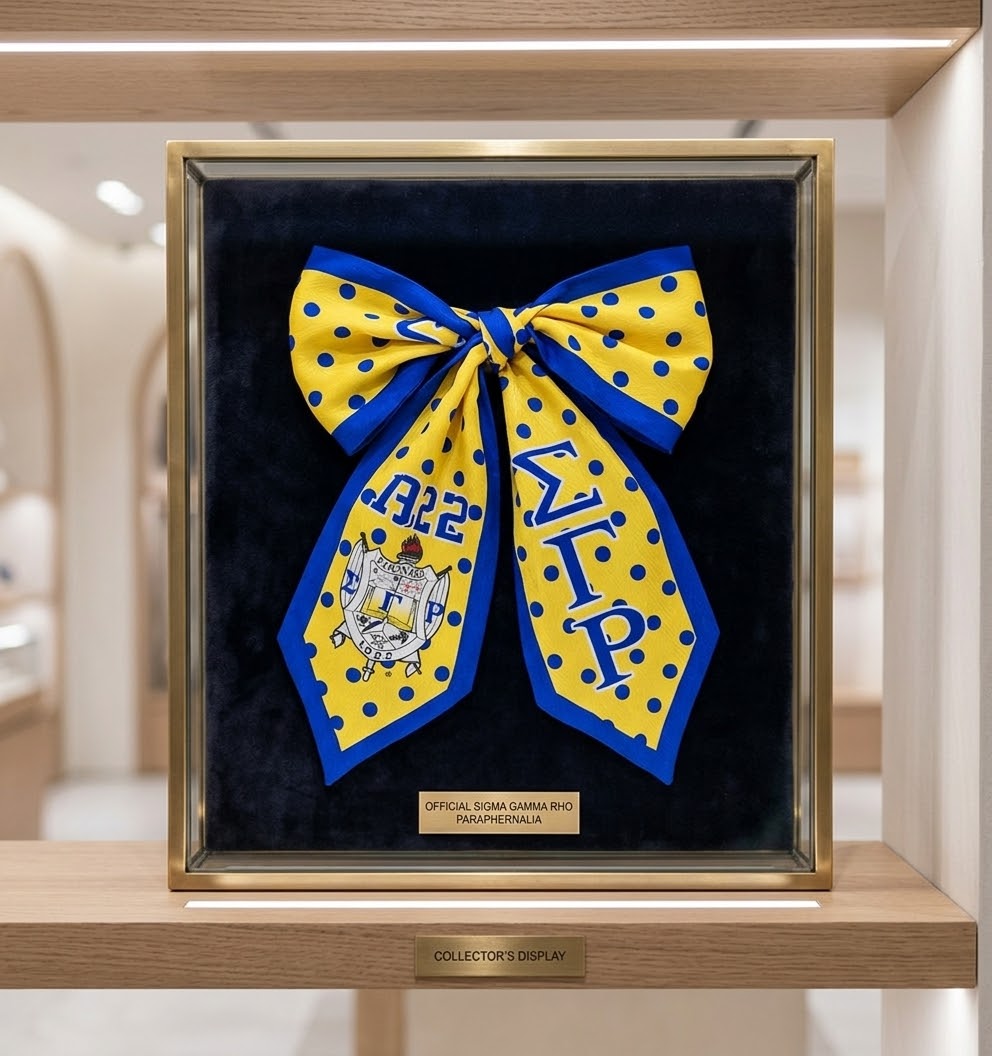 Sigma Gamma Rho scarf/bowtie