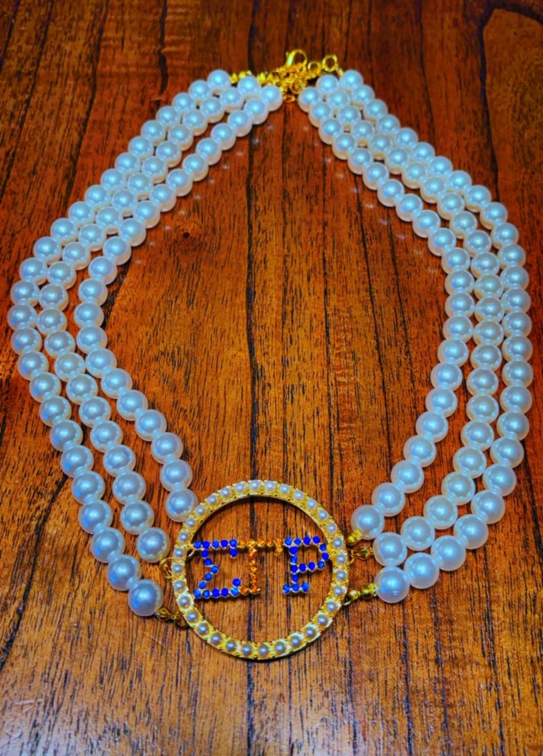 Sigma Gamma Rho Short style necklace